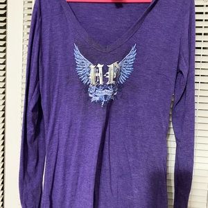 Harley Davidson ladies hoodie and long sleeve tee